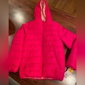 Cat and jack puffer girl coat